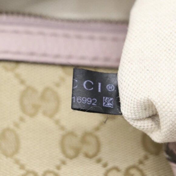 Gucci Web Boston Bag GG Canvas Medium 247205 525040 - Picture 5 of 16